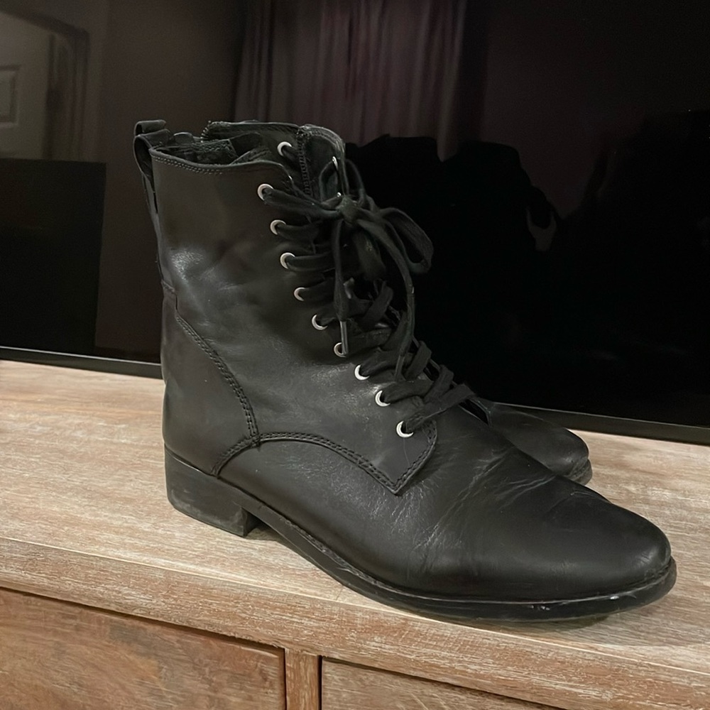 Lucky Brand lace up boots